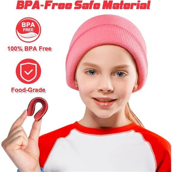 Mouth Guard - 5 Packs Football Mouth Guard, BPA Free Mouth Guard with Case - Picture 3 of 7